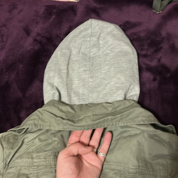 Full Tilt Army Green Aviator Jacket - Picture 16 of 16